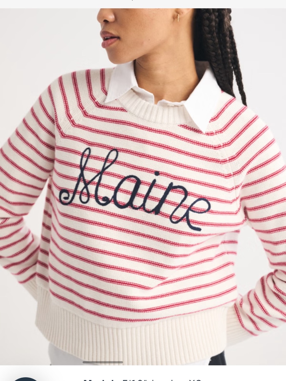 Abercrombie Madeline Maine Crew Neck Sweater - Picture 2 of 5